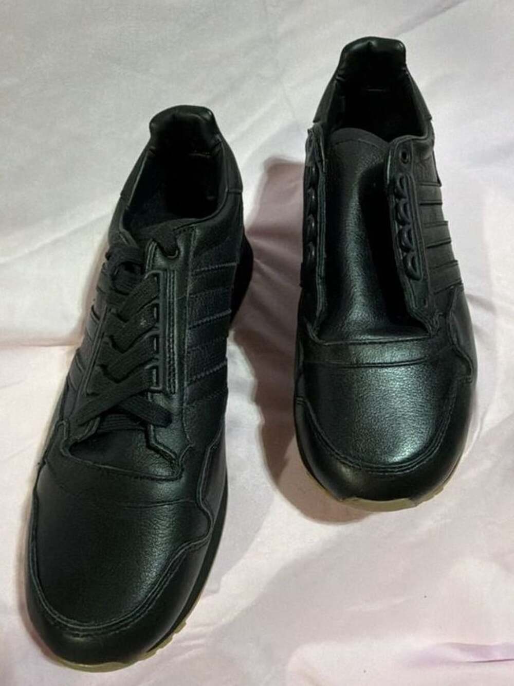 Adidas Marathon TR Black Leather Sneakers
Size 10